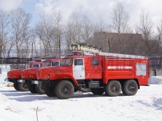 Автоцистерна пожарная АЦ-6-40 на шасси УРАЛ 4320 фото 2