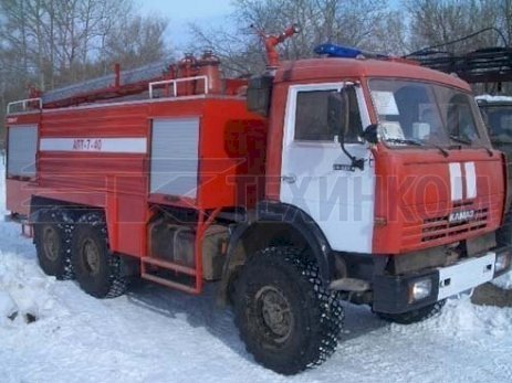 Автомобиль пенного тушения АПТ-7-40 (43118)