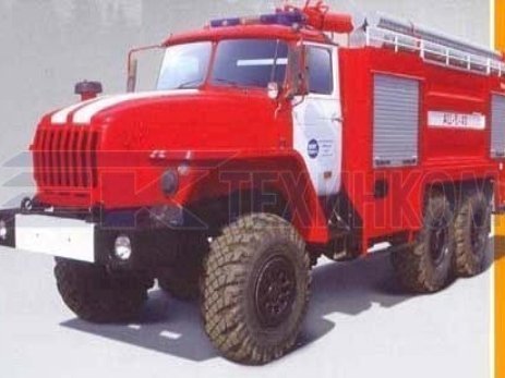 Автоцистерна пожарная АЦ-6-40 (5557) одна кабина