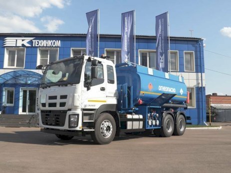 Автотопливозаправщик CHAMELEON-15 на шасси ISUZU-CYZ52P-514