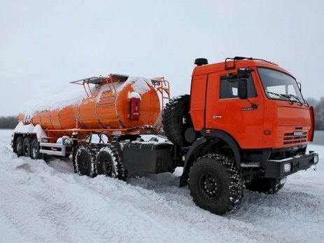 Битумовоз полуприцеп-цистерна Сеспель SF3B23 внедорожник