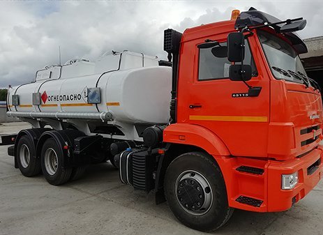 Автоцистерна нефтепромысловая  АЦН-12 на шасси КАМАЗ 65115