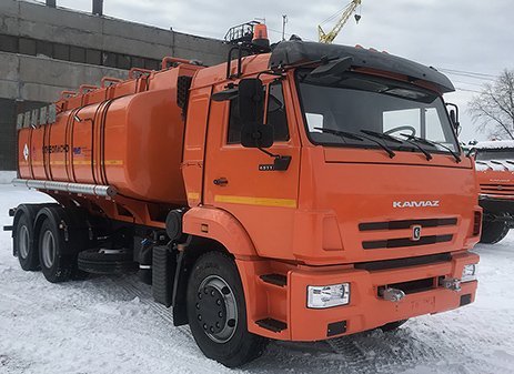 Автоцистерна нефтепромысловая  АЦН-16 на шасси КАМАЗ 65115