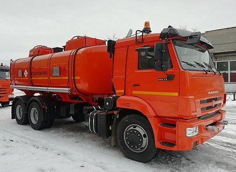 Автоцистерна нефтепромысловая  АЦН-17 на шасси КАМАЗ 65115