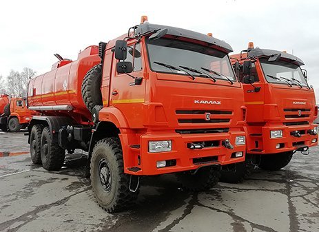 Автоцистерна нефтепромысловая  АЦН-18 на шасси КАМАЗ 65224