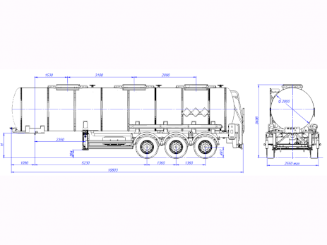 Полуприцеп SF3925