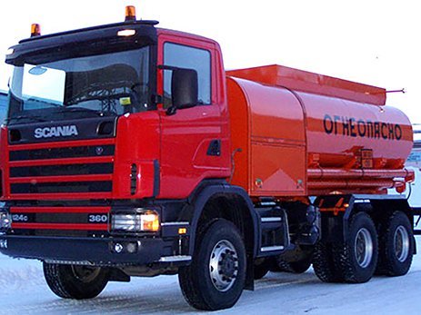 Автоцистерна БЦМ-103.1 на шасси Scania P124CB