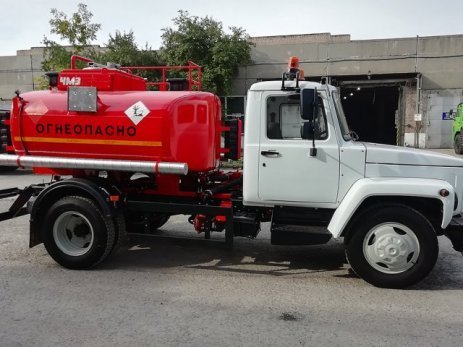 Автотопливозаправщик АТЗ-4.9 на шасcи ГАЗ 33098