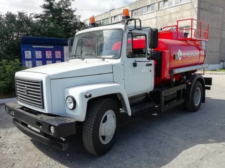 Автотопливозаправщик АТЗ-5 на шасcи ГАЗ 33098