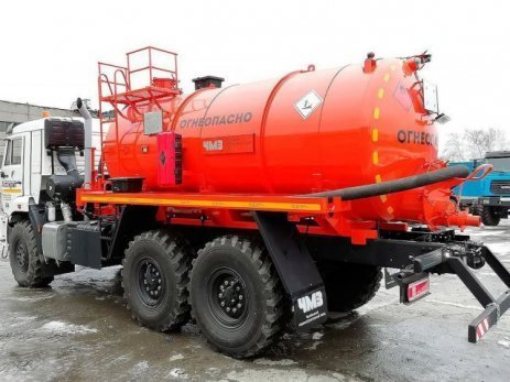 Автоцистерна нефтепромысловая АКН-10 на шасси КАМАЗ-43118