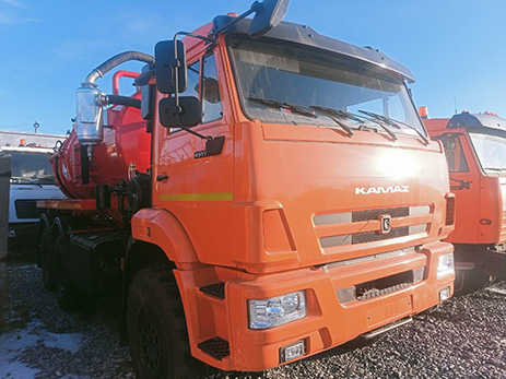 Автоцистерна нефтепромысловая АКНC-10 на шасси КАМАЗ-43118