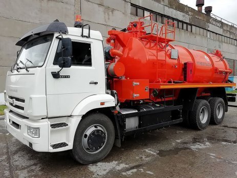 Автоцистерна нефтепромысловая АКНC-13 на шасси КАМАЗ-65115
