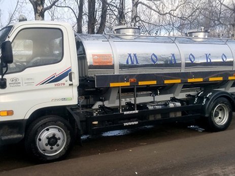 Автоцистерна на шасси Hyundai HD78 объемом 4000 л