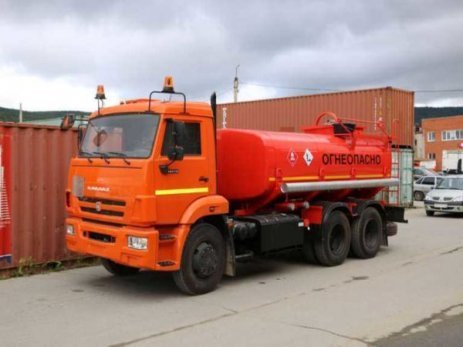 Автотопливозаправщик АТЗ-13 на шасси КАМАЗ-65115