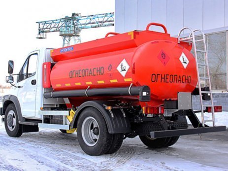 Автотопливозаправщик АТЗ-5,5 на шасcи ГАЗон NEXT