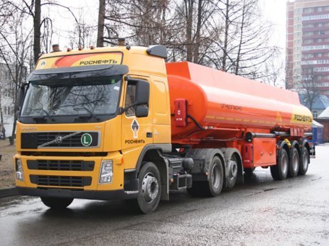 Бензовоз полуприцеп-цистерна БЦМ-44.4, Al