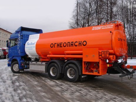 Автотопливозаправщик БЦМ-83.7 на шасси SCANIA R380