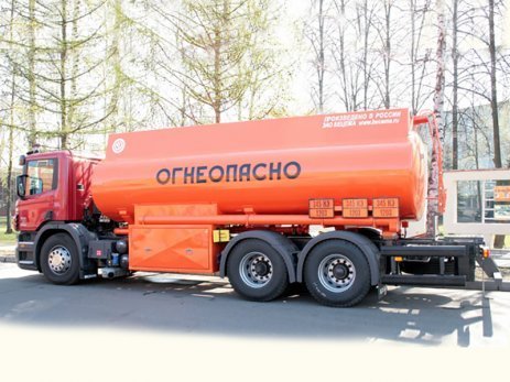 Автотопливозаправщик БЦМ-112.6 на шасси SCANIA