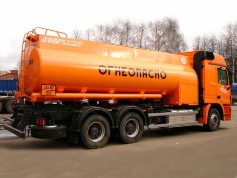 Автотопливозаправщик БЦМ-167 на шасси Mercedes-Benz Actros