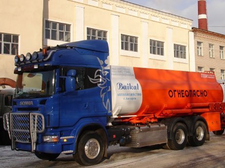 Автоцистерна БЦМ-83.7 на шасси SCANIA R580