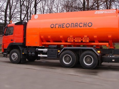 Автоцистерна БЦМ-83 на шасси VOLVO FM