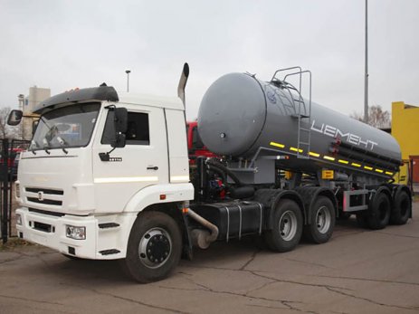 Цементовоз полуприцеп-цистерна Бецема БЦМ-12