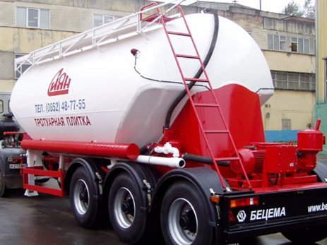 Цементовоз полуприцеп-цистерна Бецема БЦМ-21.1