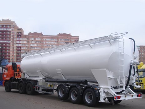Цементовоз полуприцеп-цистерна Бецема БЦМ-55.1