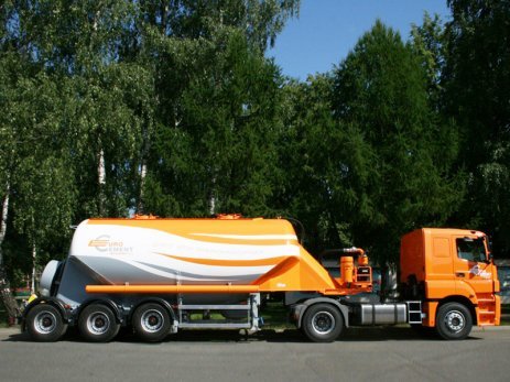 Цементовоз полуприцеп-цистерна Бецема БЦМ-21.1AL