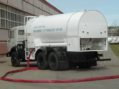 Автоцистерна для воды БЦМ-71 на шасси КАМАЗ