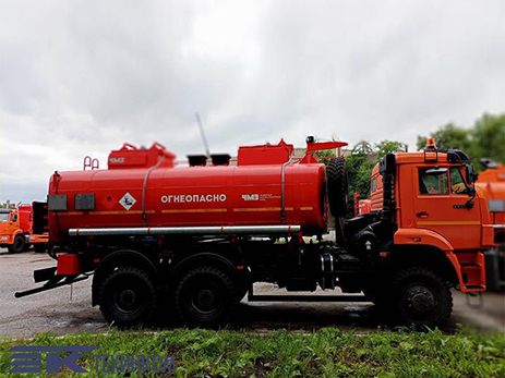 Автотопливозаправщик АТЗ-20 на шасси КАМАЗ-6520