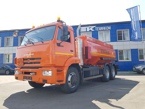 Автотопливозаправщик АТЗ-12 на шасси КАМАЗ-65115