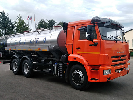 Автоцистерна для воды ЯДИШ-ВМ-11 на шасси КАМАЗ-65115