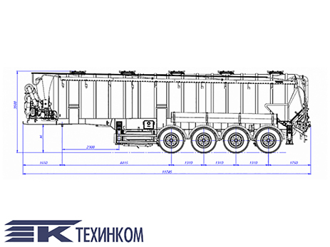 Муковоз полуприцеп-цистерна SB4U28