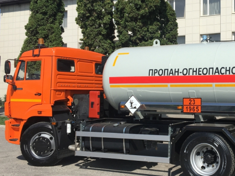 Автоцистерна для газа АЦ СУГ КАМАЗ-43253