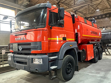 Автотопливозаправщик АТЗ-15 на шасси УРАЛ-С35510