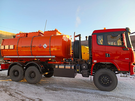 Автотопливозаправщик АТЗ-19 на шасси SHACMAN SX32586V385