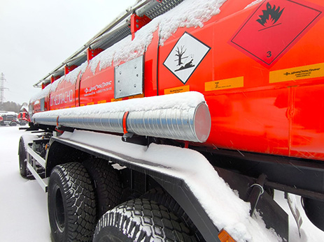 Бензовоз прицеп-цистерна УСТ-94654J