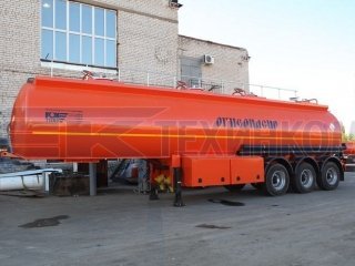 Бензовоз полуприцеп-цистерна ППЦ-38 мод.966611 завода Foxtank
