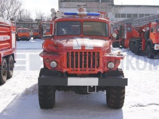 Автоцистерна пожарная АЦ-6-40 на шасси УРАЛ 4320 фото 4