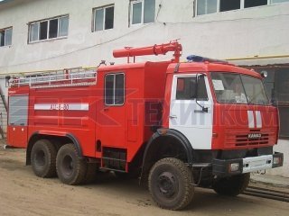 Автоцистерна пожарная АЦ-8-40(80) на шасси КАМАЗ 53228 фото 2