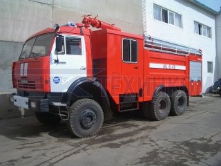 Автоцистерна пожарная АЦ-8-40(80) на шасси КАМАЗ 53228