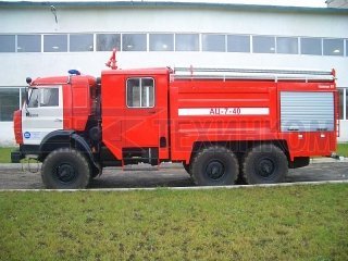 Автоцистерна пожарная АЦ-7-40 на шасси КАМАЗ 43118 фото 6