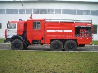 Автоцистерна пожарная АЦ-7-40 на шасси КАМАЗ 43118 фото 4