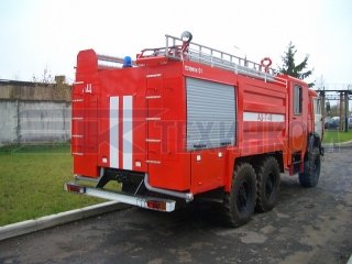 Автоцистерна пожарная АЦ-7-40 на шасси КАМАЗ 43118 фото 2