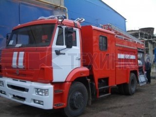 Автоцистерна пожарная АЦ-5-40 на шасси КАМАЗ 43253 объемом 5000 литров ПСЦ ТЕХИНКОМ фото 6