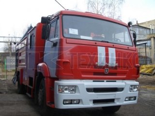 Автоцистерна пожарная АЦ-5-40 на шасси КАМАЗ 43253 объемом 5000 литров ПСЦ ТЕХИНКОМ фото 2