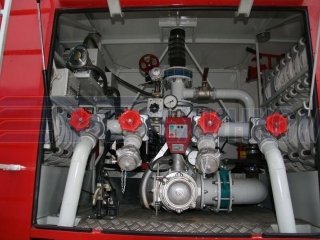 Автоцистерна пожарная АЦ-5-40 на шасси КАМАЗ 43118 объемом 5000 литров ПСЦ ТЕХИНКОМ