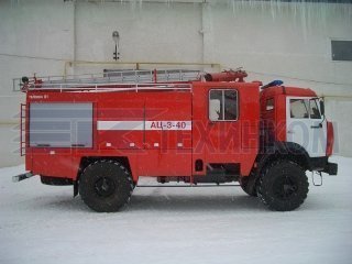 Автоцистерна пожарная АЦ-3-40 на шасси КАМАЗ 43502 объемом 3000 литров ПСЦ ТЕХИНКОМ фото 3