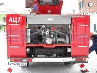 Автоцистерна пожарная с лестницей АЦЛ-3-40-17 на шасси КАМАЗ 43118 объемом 3000 литров ПСЦ ТЕХИНКОМ фото 8